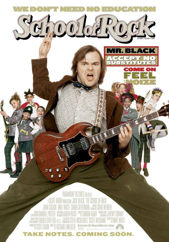School of Rock                ครูซ่าเปิดตำราร็อค                2003