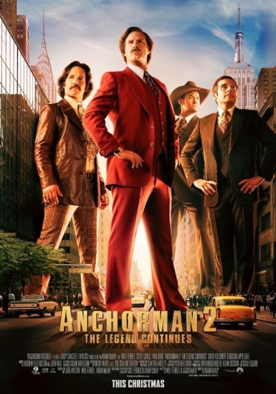 Anchorman 2: The Legend Continues                แองเคอร์แมน 2 ขำข้นคนข่าว                2013