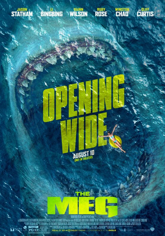 The Meg                โคตรหลามพันล้านปี                2018