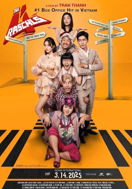 The 4 Rascals                แก๊ง 4 ป่วน ม่วนสามเส้า                2025